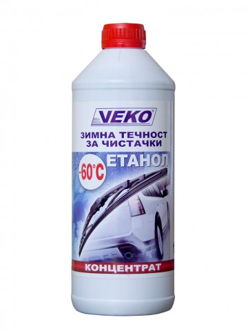 Зимна течност за чистачки VEKO концентрат -60°С 1.5L