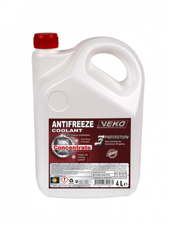 Антифриз VEKO VG11 Concentrate 4L Антифриз VEKO VG11 Concentrate 4L