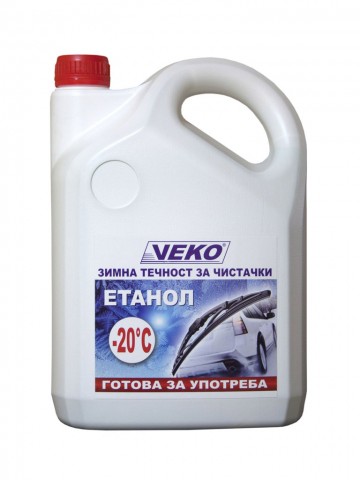 Зимна течност за чистачки готова за употреба до -20°С